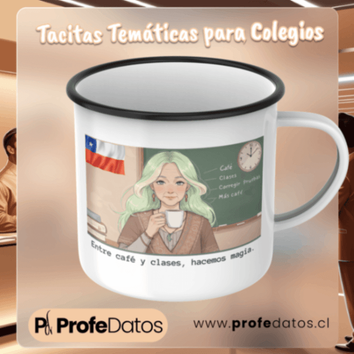 Imagen de 🎓☕ ¡La tacita que todo docente necesita! ✨